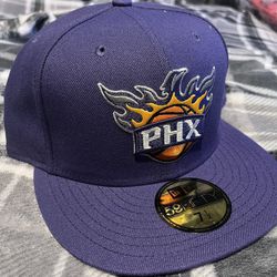 7 1/2 Phoenix Suns Fitted Hat. New Era 59 Fifty. Purple Brand New Never Worn NWT