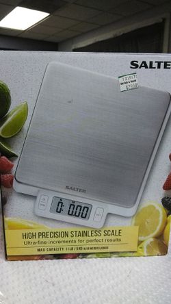 Salter High Precision Stainless Steel Digital Food Scale