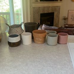 Variety of Plant Pots