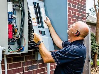 Electrical Breaker Box & Panel Set