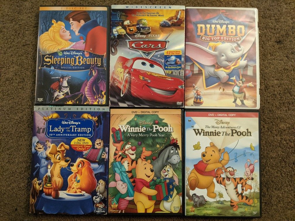 Disney and more DVDs