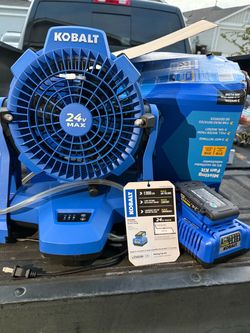 Fan with misting