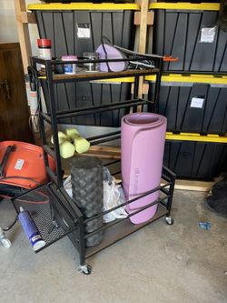 Exercise/outdoor Rolling Cart