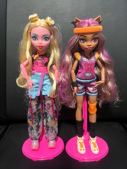 Monster high barbie bundle
