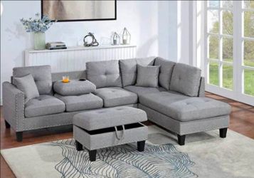 BRAND NEW 3PCS SECTIONAL SOFA SET $399