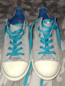 Converse Chuck Taylor Double Tongue OX Lucky Stone Girl's Sneakers size 6 $30