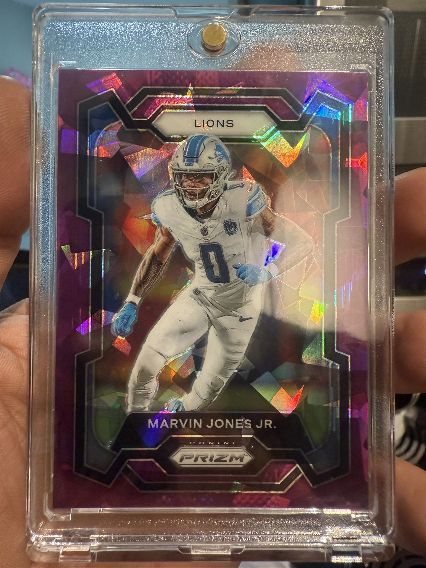 Marvin Jones Jr Purple Glass