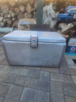 Vintage Pepsi-Cola Metal Cooler