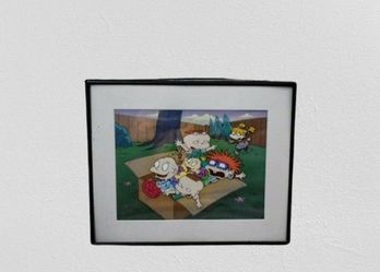 Rugrats Cartoon Animation Cell Framed