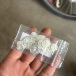 1 gram silver rounds 