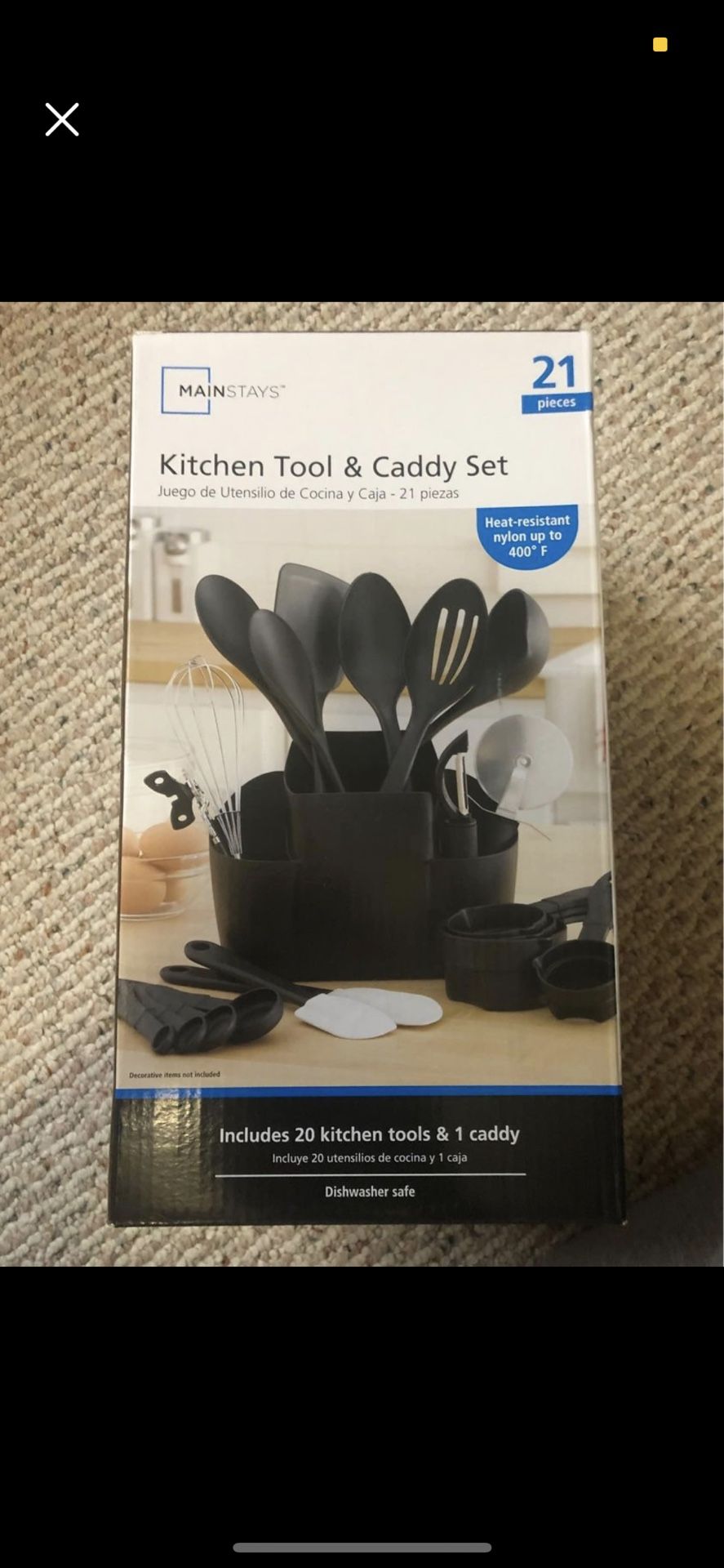 Kitchen Tool And Caddy Set