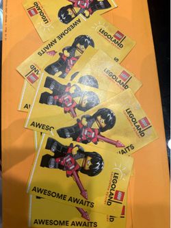Lego land ticket I have 11 total