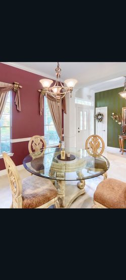 Dining room table.