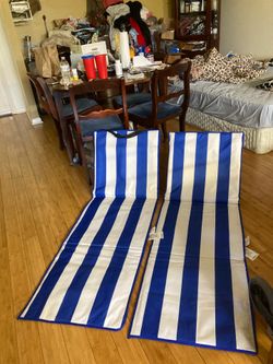 Two outside lounge chairs cover for $20 both