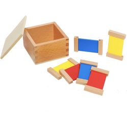 Toys for Baby Toys 6-12 Months Color Tablets Box Three Primary Color Palette Baby Games