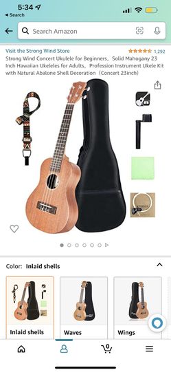 Strong Wind Concert 23 Inch Ukulele