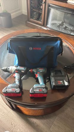 Bosch drill set