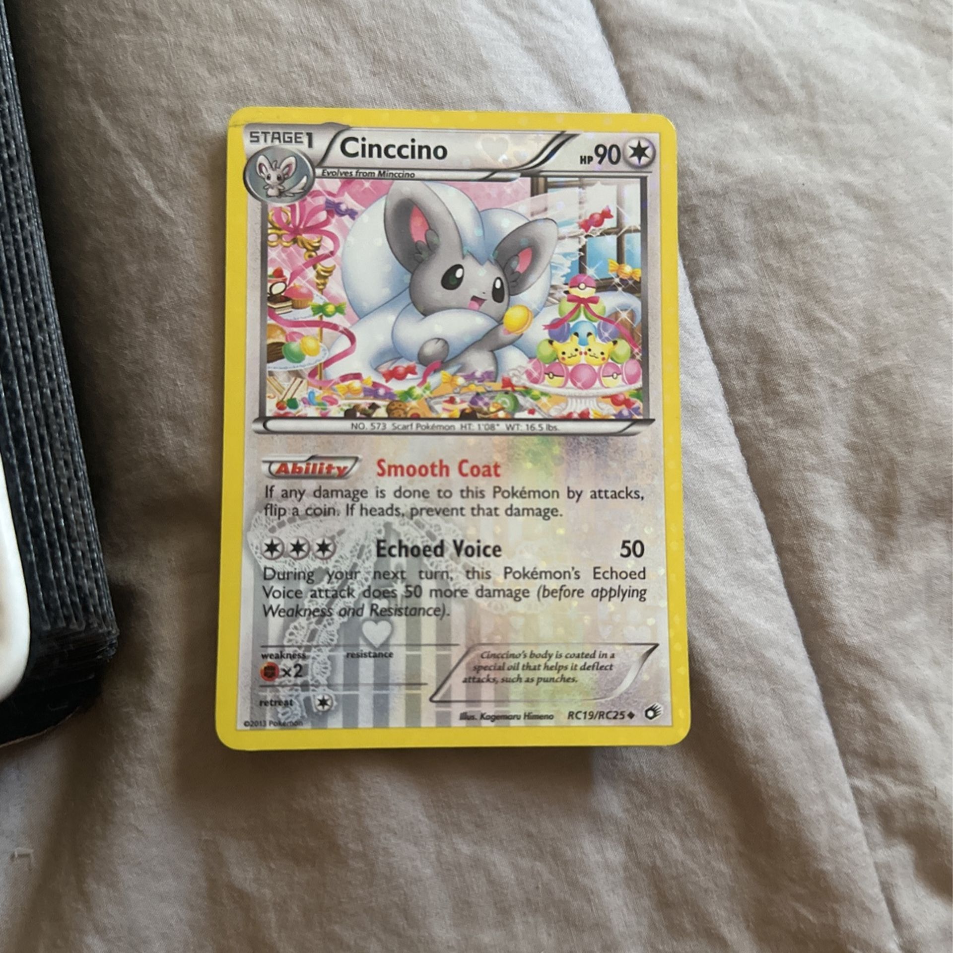 Cinccino Pokémon Card