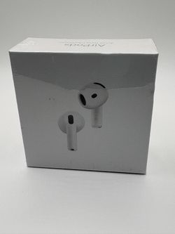 AirPods 4 with Active Noise Cancellation (Open box, Brand New) and phone Case