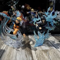 Naruto Shippuden Figuarts Zero Naruto And Sasuke Set