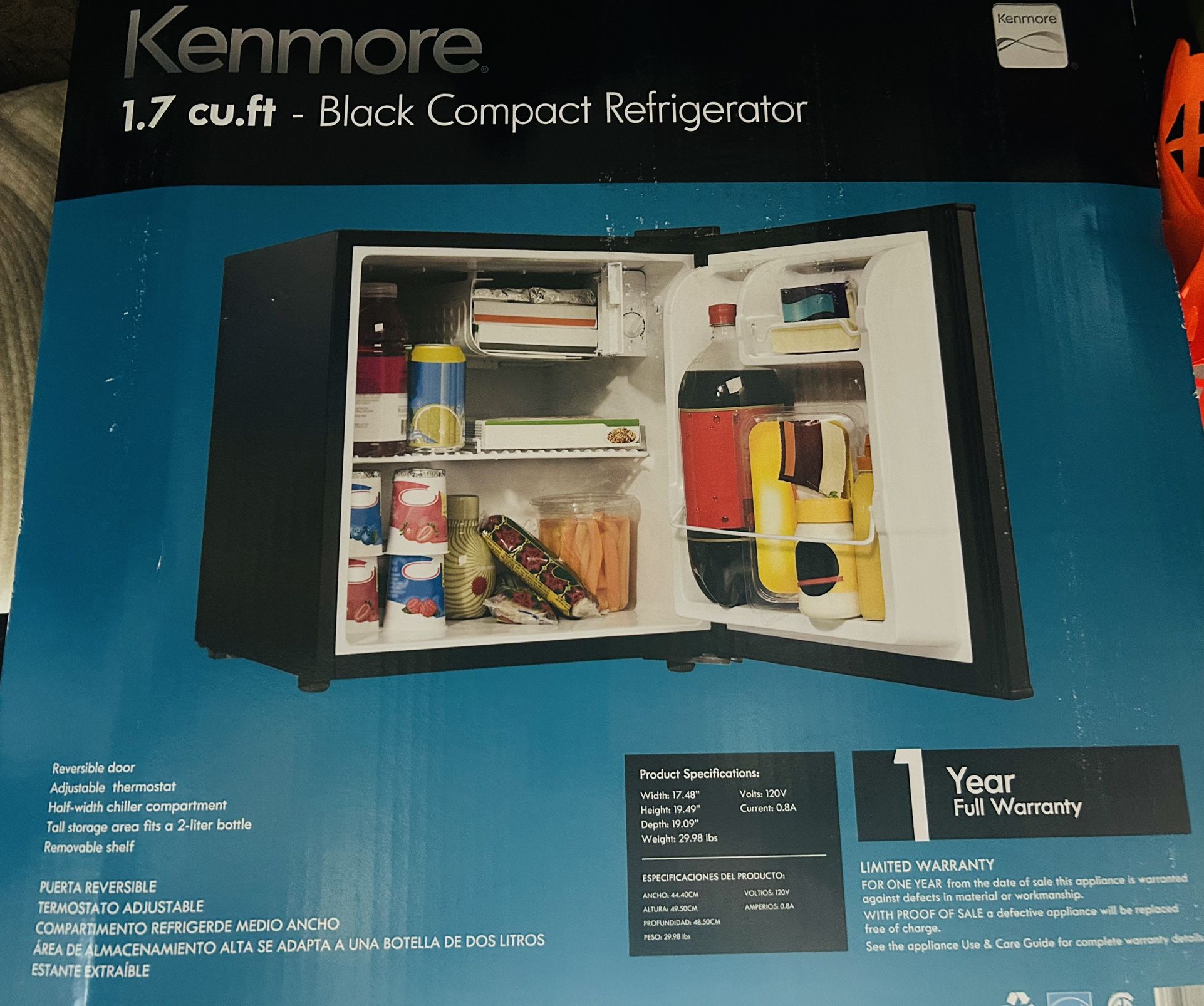 Kenmore Mini Fridge 
