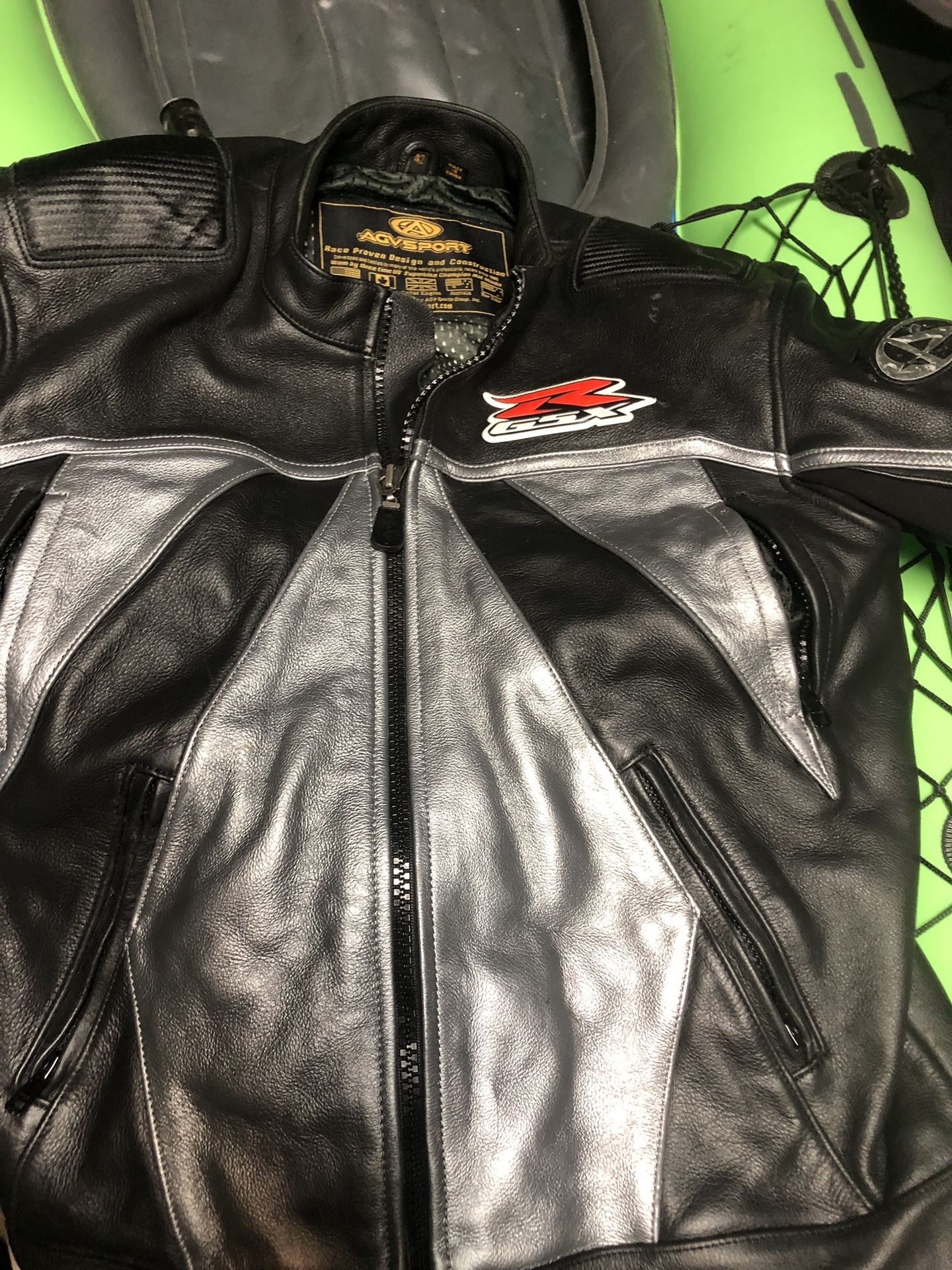 Suzuki Motorcycle Leather Jacket