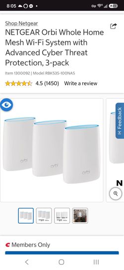 NETGEAR ORBI AX4200 3PK
