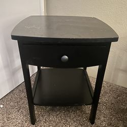 Black End Table
