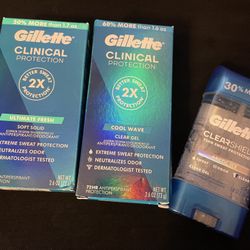 Gillette Deodorant Bundle