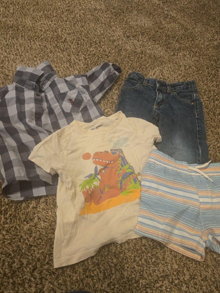 Toddler Boy Clothing Lot (4 pieces) – Size 24 Months / 2T