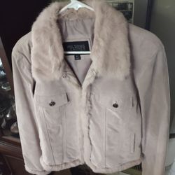 Wilson Women's Blush Pink Suede Jacket..like new