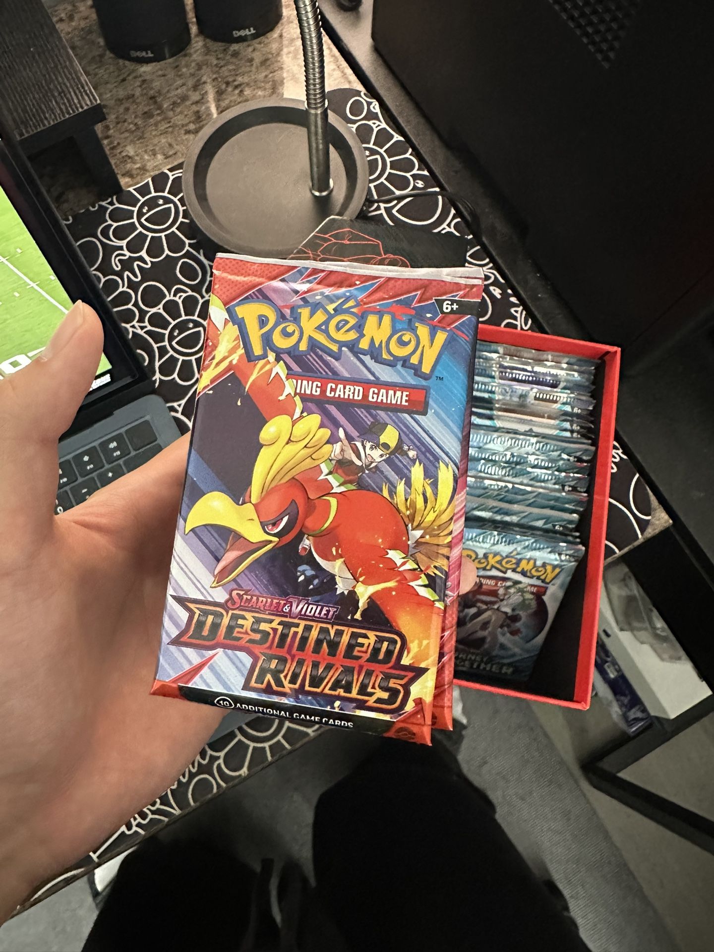 Pokemon Destined Rivals Booster Packs 17x