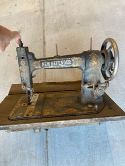 Old sewing machine