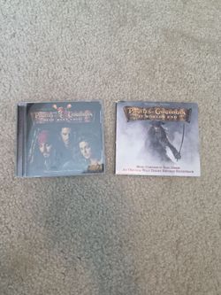 Pirates of the Caribbean Soundtrack CDs – Set of 2