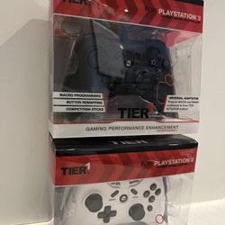 New Lot Of 2 Wired Controllers For Sony PS3 by TIER 1 10 foot cord.