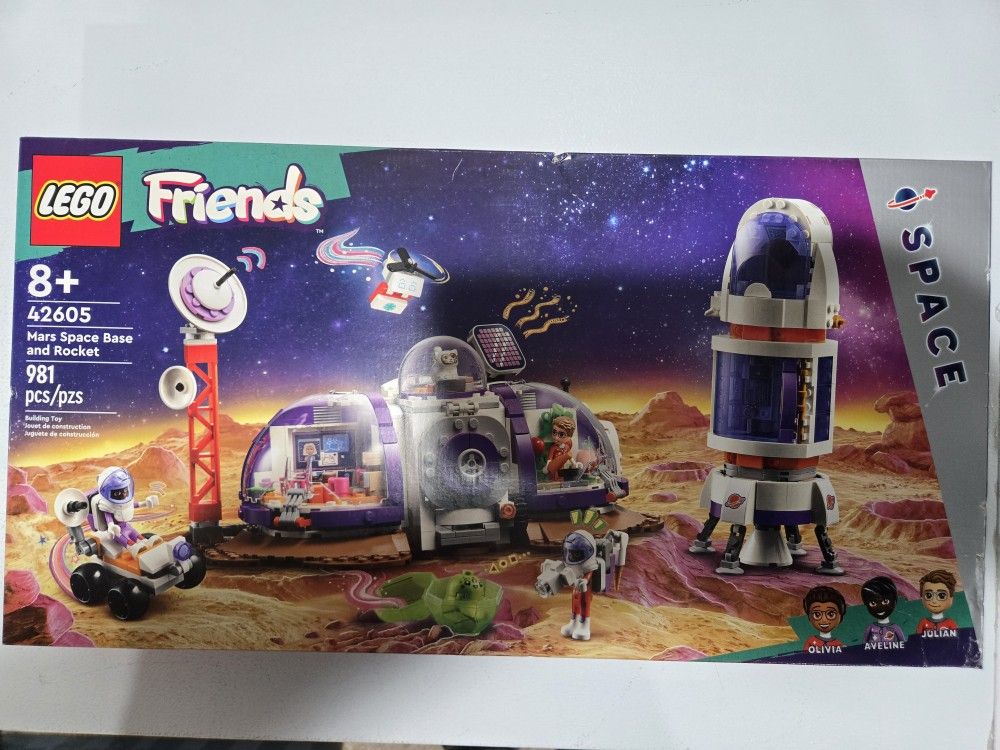 NEW LEGO FRIENDS MARS SPACE BASE AND ROCKET 42605