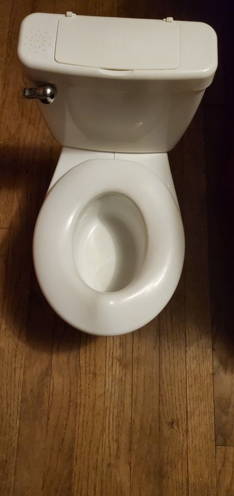 Toddler Toilet Battery Charged Flushing Sound