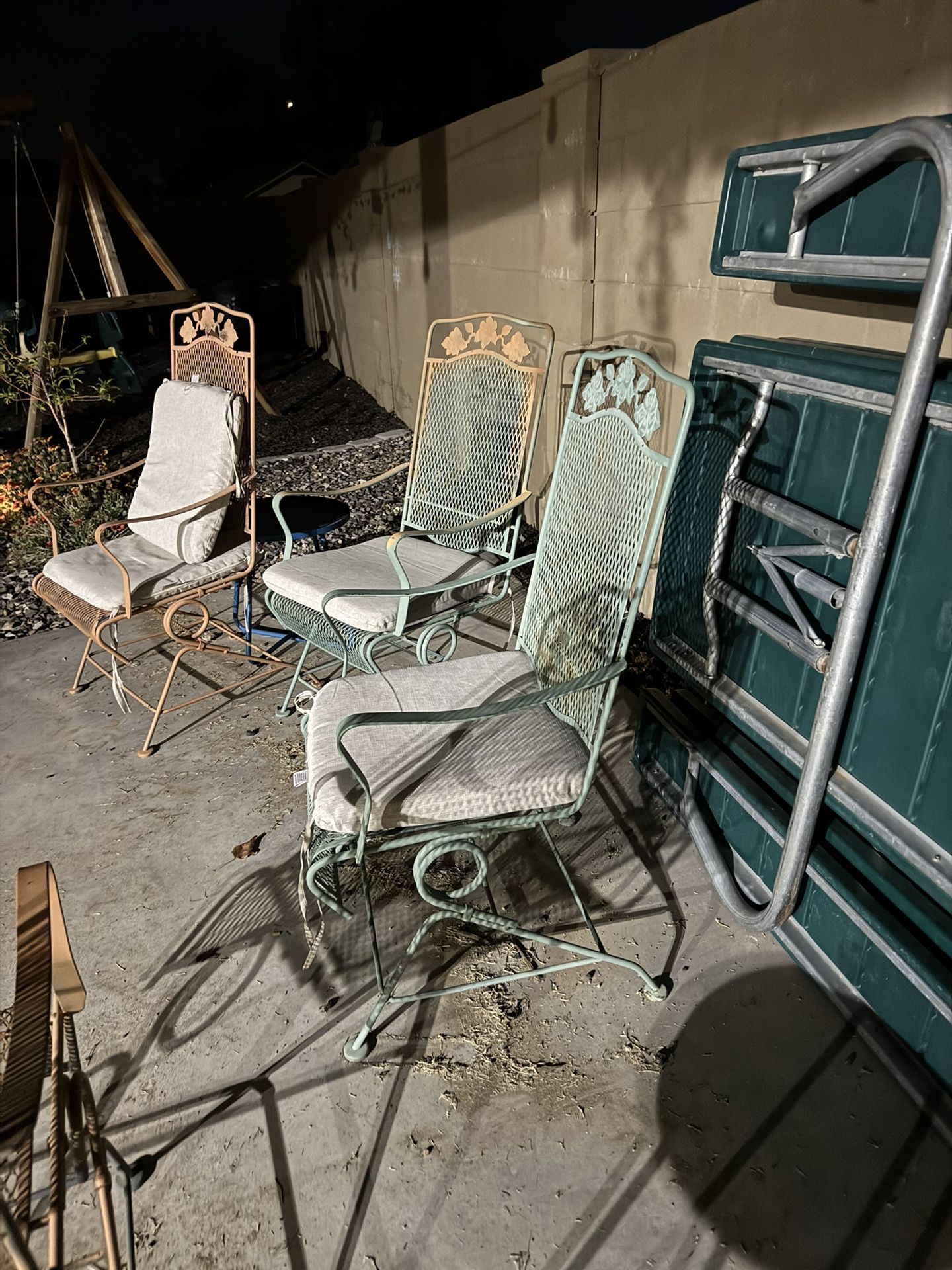 Rocking Metal Chairs