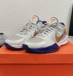 Zoom Kobe 5 Lakers Home