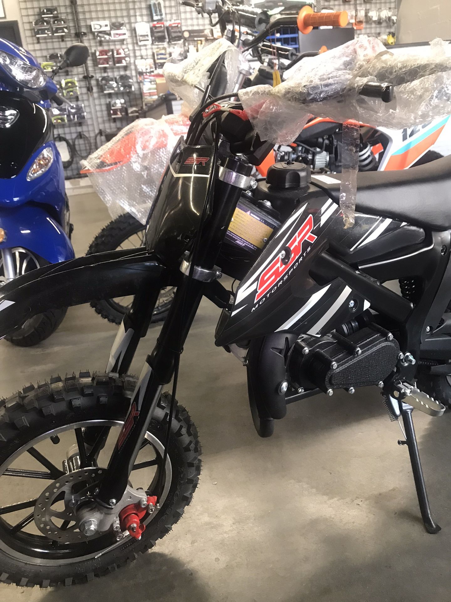 SSR Legacy Pit Bikes for kids (50cc)