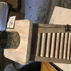 HD Design Maritime Wood Candle Holder