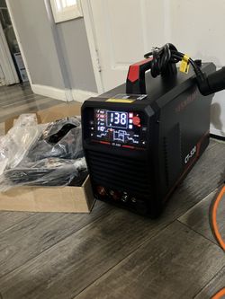 CT-520 Welder & Plasma Cutter | HF TIG, Pulse TIG, Stick, CUT | 200A Multi-Process Welding Machine