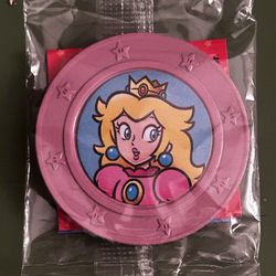 Wonderball Princess Peach PINK Super Mario Bros RARE Coin