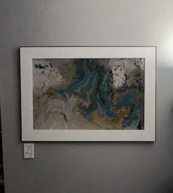 Abstract  chic mirror art frame 46x32