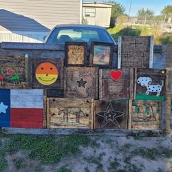 Rustic Art Work $40 Each