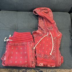 Kith Deconstructed Williams Hoodie & Pants (Medium)