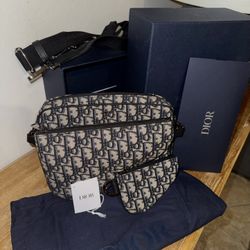 Dior Saddle Triple Pouch Bag