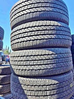 255/65/17 Goodyear set de Tires en buenas condiciones de vida las 4