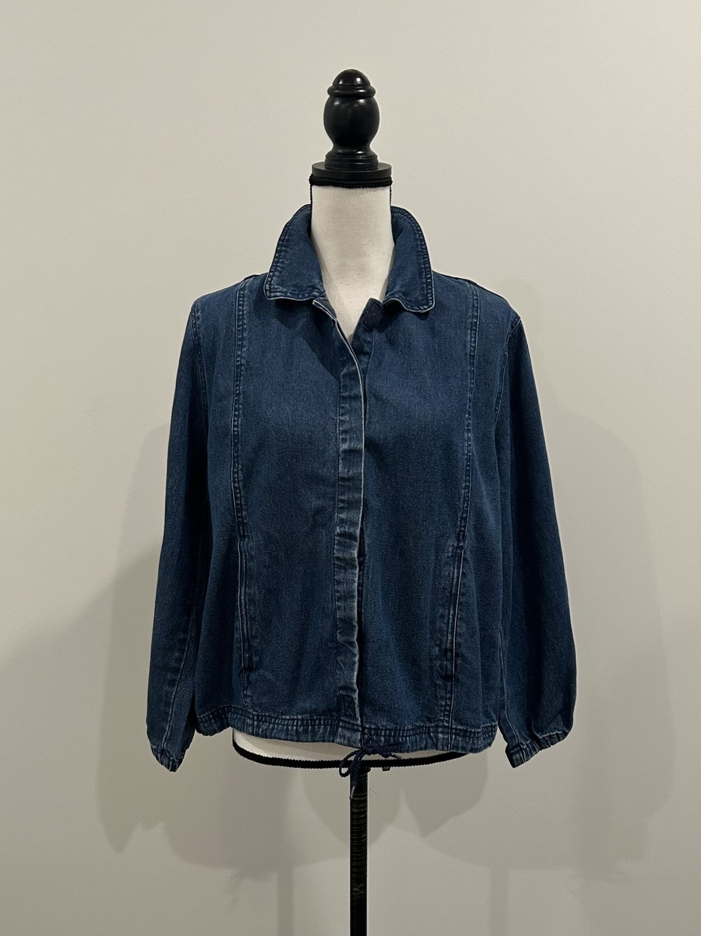 Vintage LL Bean Travelers Denim Jacket
