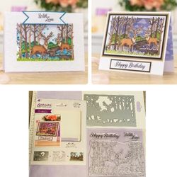 Gorgeous LARGE Wild & Free Stamps & Dies